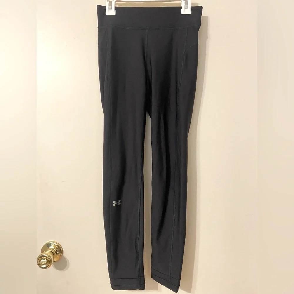 Under Armour XS Heatgear Compression Leggings, No Pockets - Picture 1 of 5